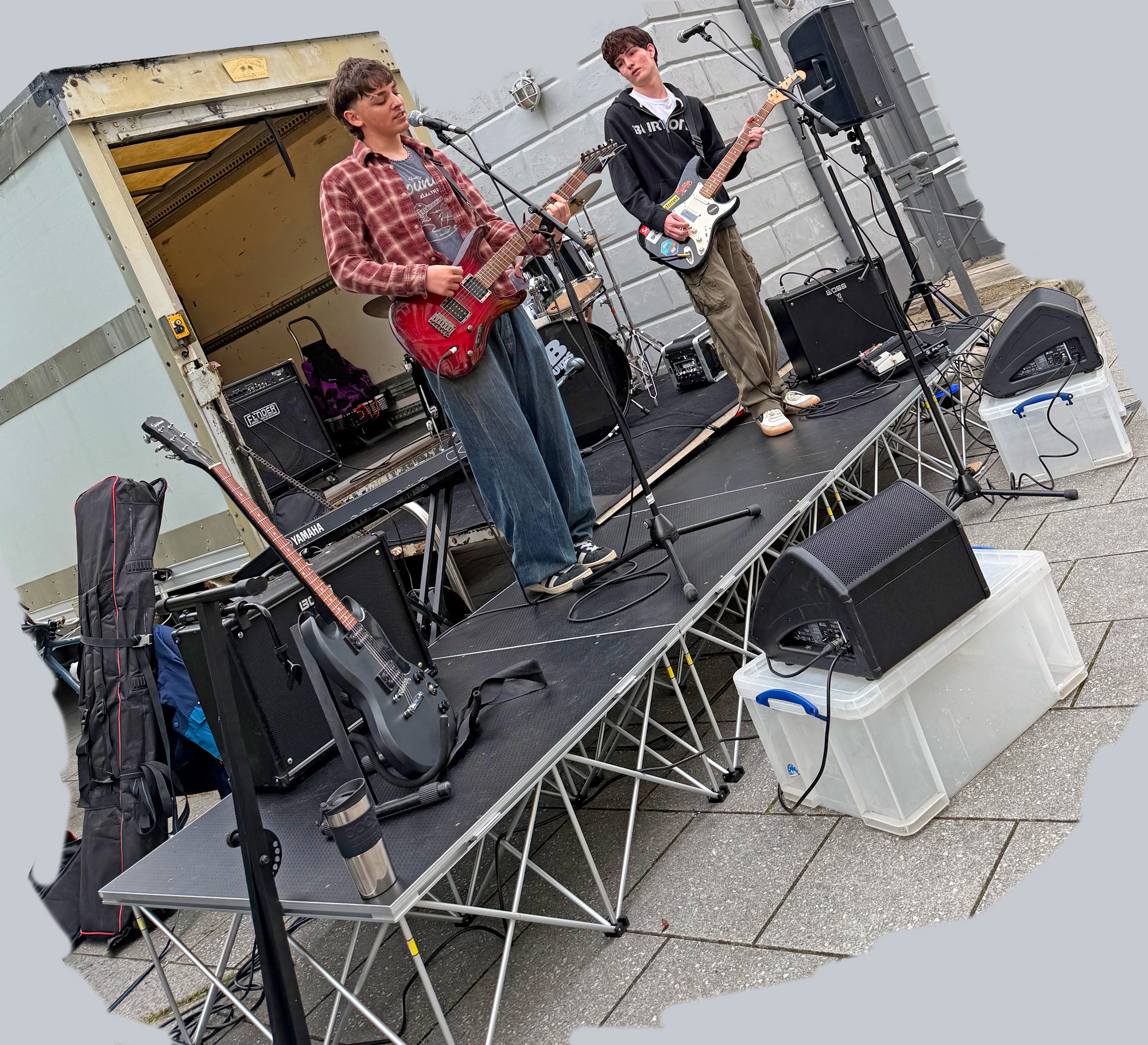 Gig Night Luton Van Stage