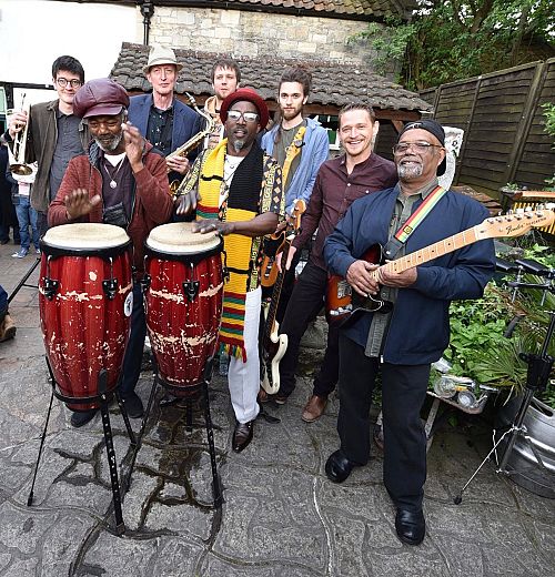 Troy Ellis & his Hail Jamaica Band